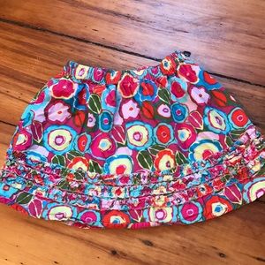 Girls Floral Skirt